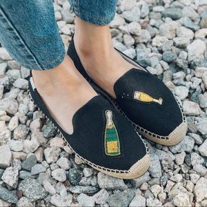 Soludos Cheers Platform Smoking Slipper